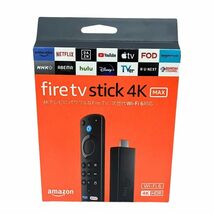 Amazon Fire TV Stick 4K Max Alexa対応音声認識リモコン 第3世代 ストリーミングメディアプレーヤー 840268922726 【新品】 22405K222_画像1