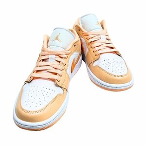 WMNS AIR JORDAN 1 LOW "SUNSET HAZE" DC0774-801 （サンセットヘイズ/ホワイト/ブライトシトラス）