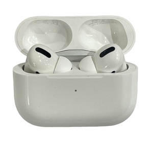 アップル AirPods Pro MWP22J/A 第一世代 エアポッズ イヤホン 音出しOK【中古】12405R47