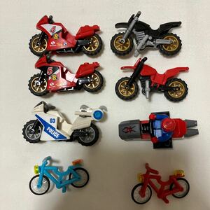  Lego мотоцикл велосипед Человек-паук 