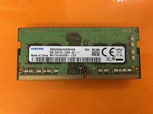 SAMSUNG NOTE用 8GB PC4-2666V(DDR4-21300) MM 動作OK 郵送発送 97978