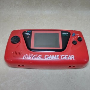 ゲームギア 本体 コカコーラ ジャンク セガ GAME GEAR