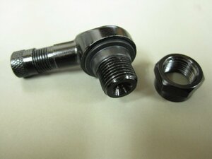 [ free shipping ] k1400 aluminium tire valve(bulb) 1 piece ( black )