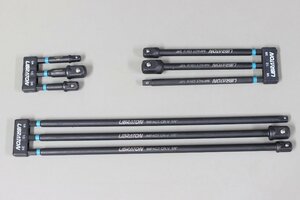 【送料無料】　6.35mmシャンクソケットアダプター9pcs　k2262 　電動インパクト 1/4　1/2　3/8　6.35sq 9.5sq 12.7sq