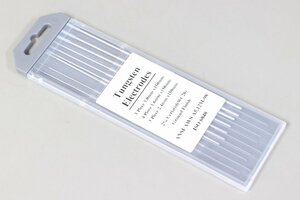 【送料無料】k2032 TIG溶接用タングステン（グレー）1.0mm1.6mm2.4mm　計10本