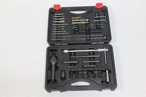 期間限定セール　k1542 　グロープラグ交換用プーラー　40pcs　カーボン除去ドリル　タップキット　グロープラグマンホールクリーニング用