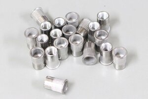 [ free shipping ]k1979 stainless steel nut rivet M6 20pcs