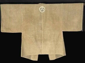 * kimono ... antique kimono obi * Edo era tree cotton hanten change ..... fire . equipment bundle rare old cloth old . era .