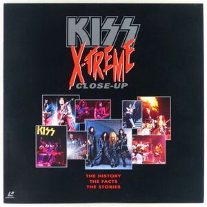 ○LD/レーザーディスク KISS（キッス）「X-TREME CLOSE-UP」1992年 ライブ映像、MV、インタビュー 20年の歴史