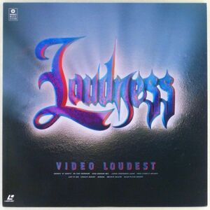 ○LD/レーザーディスク ラウドネス(Loudness)「VIDEO LOUDEST」1991年 ライブ映像、MV 二井原実、高崎晃、樋口宗孝、マイク・ヴェセーラ