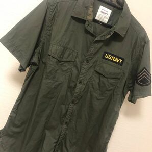 新品　Smith's American　U.S.ARMY ブランド　アメカジ　ミリタリーシャツ　Ｌサイズ　Vintage 半袖 