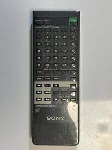 SONY ＭＤデッキ用純正リモコン RMD4Mリモコン動作品中古 現状渡しです。