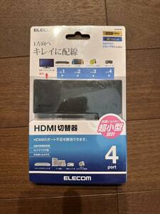 HDMI ポート増設 ELECOM 4ポート 未開封