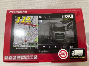 〇 【新品】ドリームメーカー11.6インチフルセグポータブルナビゲーション　PN1101ATP