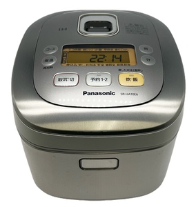 動作品 パナソニック IHジャー 炊飯器 SR-HA10E6 1.0Lタイプ Panasonic 2009年製