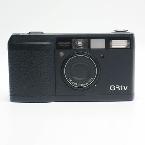 23) Ricoh RICOH GR1V compact film camera operation goods 