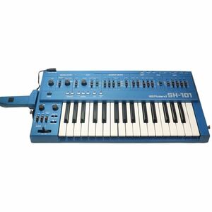 15) Roland SH-101 Roland синтезатор моно fonik клавиатура электризация проверка Junk 