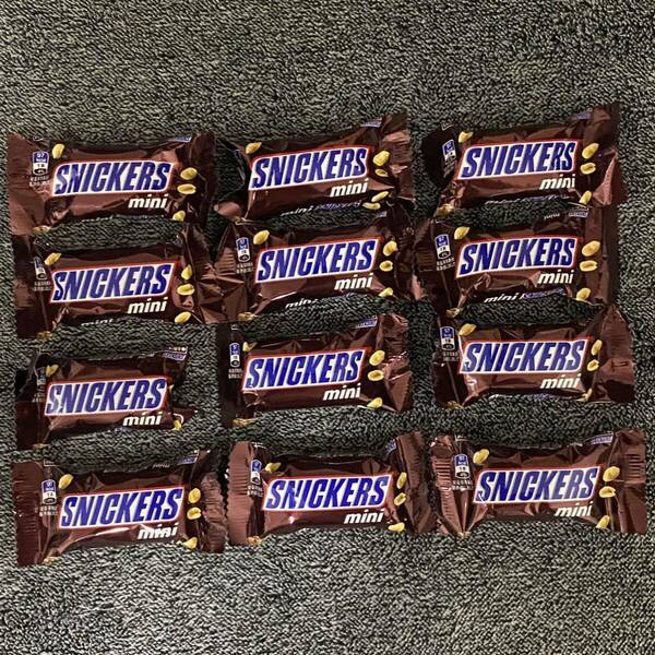 12個 スニッカーズ ミニ SNICKERS mini 20g チョコ チョコレート 送料無料 送料込