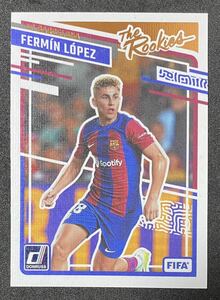 【RC】Fermin Lopez, FC Barcelona The Rookies 2023-24 Donruss Soccer Panini