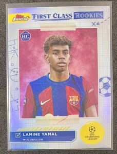 【RC・ヤマル】Lamine Yamal, FC Barcelona Finest First Class Rookies 2023-24 Topps Finest UEFA Club Competitions ③