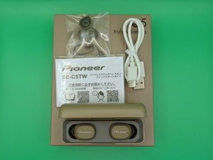 Pioneer ADAM ET ROPE' SE-C5TW Bluetoothワイヤレスイヤホン 動作品 ゆうパケットポスト無料