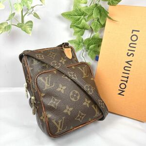 1円 LOUIS VUITTON ルイヴィトン ショルダー 斜めがけバッグ モノグラム ミニアマゾン M45238ミニバッグ シリアル 873TH