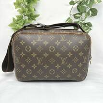 1円 LOUIS VUITTON ルイヴィトン M45254 モノグラム リポーター PM クロスボディ ショルダーバッグ シリアル SP0979_画像3