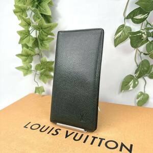 1円 LOUIS VUITTON ルイヴィトン 長財布 ポルトバルール カルトクレディ タイガ M30392 シリアル VI0928 男女兼用