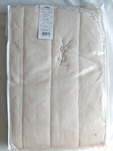  new goods *ivu* sun rolan west river reversible pad sheet bed mattress beige single SAINT LAURENT