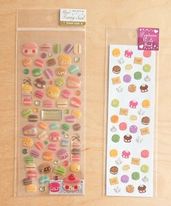 新品★マカロン シール 2シート お菓子 スイーツ