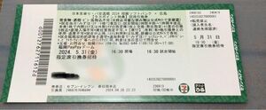 5/31(金)交流戦 福岡ソフトバンクホークスVS広島カープ 指定席引換券1枚