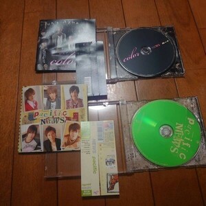 ★☆Ｓ04965　NEWS（ニュース)【color】【pacific】　CDアルバムまとめて２枚セット☆★