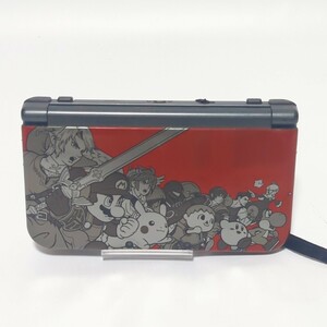 1円〜 動作品 任天堂 ニンテンドー new 3DS LL RED-001 本体 大乱闘スマッシュブラザーズ エディション