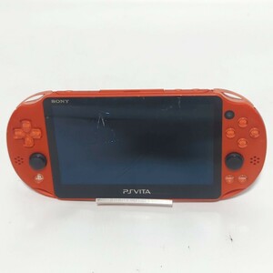 1 jpy ~ operation goods SONY Sony PSVITA Playstation Vita PlayStation Vita PCH-2000 metallic * red 