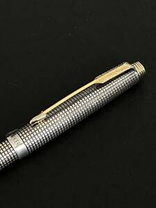 パーカー　ノック式ボールペン　Made in USA スターリングシルバー 美品