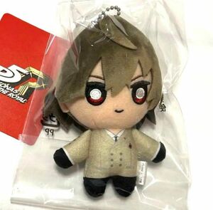 新品 ペルソナ5 P5R ザ・ロイヤル ぬいぐるみキーホルダー 明智吾郎 P5 明智 吾郎