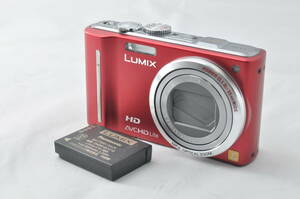 【送料無料】PANASONIC DMC-TZ10 レッド パナソニック LUMIX ルミックス コンパクト デジタルカメラ #E24507