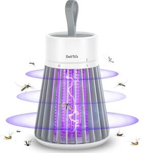  электрический убийца насекомых . насекомое контейнер UV источник света .. тип + электрический шок инсектицид usb заряжающийся 1200mAh большая вместимость электрический удалитель москитов контейнер электрический шок световая ловушка инсектицид свет LED. насекомое лампа 