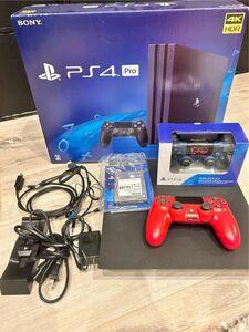 SSD換装 PS4Pro本体 コントローラー充電器セット