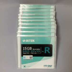 RiTEK HD DVD-R 15GB 10枚 一部ケースに傷あり