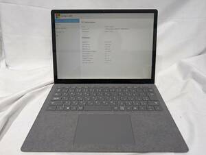 1円スタート ジャンク Microsoft Surface Laptop 4 第11世代 i5-1135G7 メモリ8GB SSDなし BIOS起動OK タッチパネル ノートパソコン