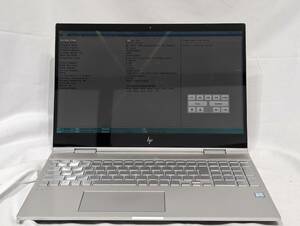 1 jpy start Junk HP ENVY x360 Convertible 15-0004TU i5-8250U BIOS start-up OK laptop 15.6 -inch 