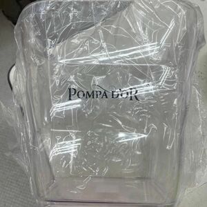 ポンパドール　ワインクーラー MS樹脂クリアー 佐藤金属興業　送料込み　箱は簡易箱で発送します。