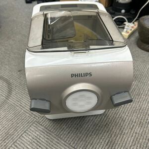 中古品 PHILIPS フィリップス ヌードル メーカー HR2365 家庭用 生麺 製麺機 ジャンク