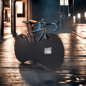 　自転車ホイールカバー 便利な収納袋付き 伸縮式