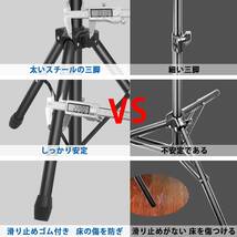 人気 高さ調整可能なプロジェクタースタンド 三脚式 3段階伸縮57cm～160c_画像4