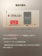 コンパクトな卓上空気清浄機、4段階の風量調節とライトが搭載されています_画像7