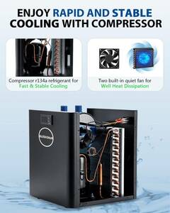  small size aquarium for water temperature adjustment water cooler,air conditioner 