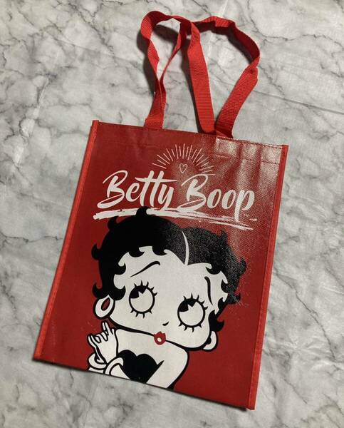 新品未使用 Betty Boop ベティブープ ベティちゃん 手提げバッグ ポリバッグ