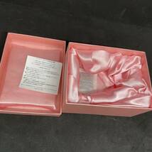 Piearth プレゼントボックス/ジュエリーボックス　マリーのスタンドランプ　ピンク　置物 小物入れ インテリア 指輪 リング _画像5